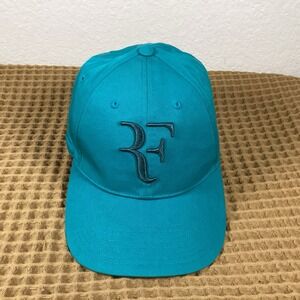 2020‎ Roger Federer RF UNIQLO Hat Cap Limited Edition Tennis DARK GREEN